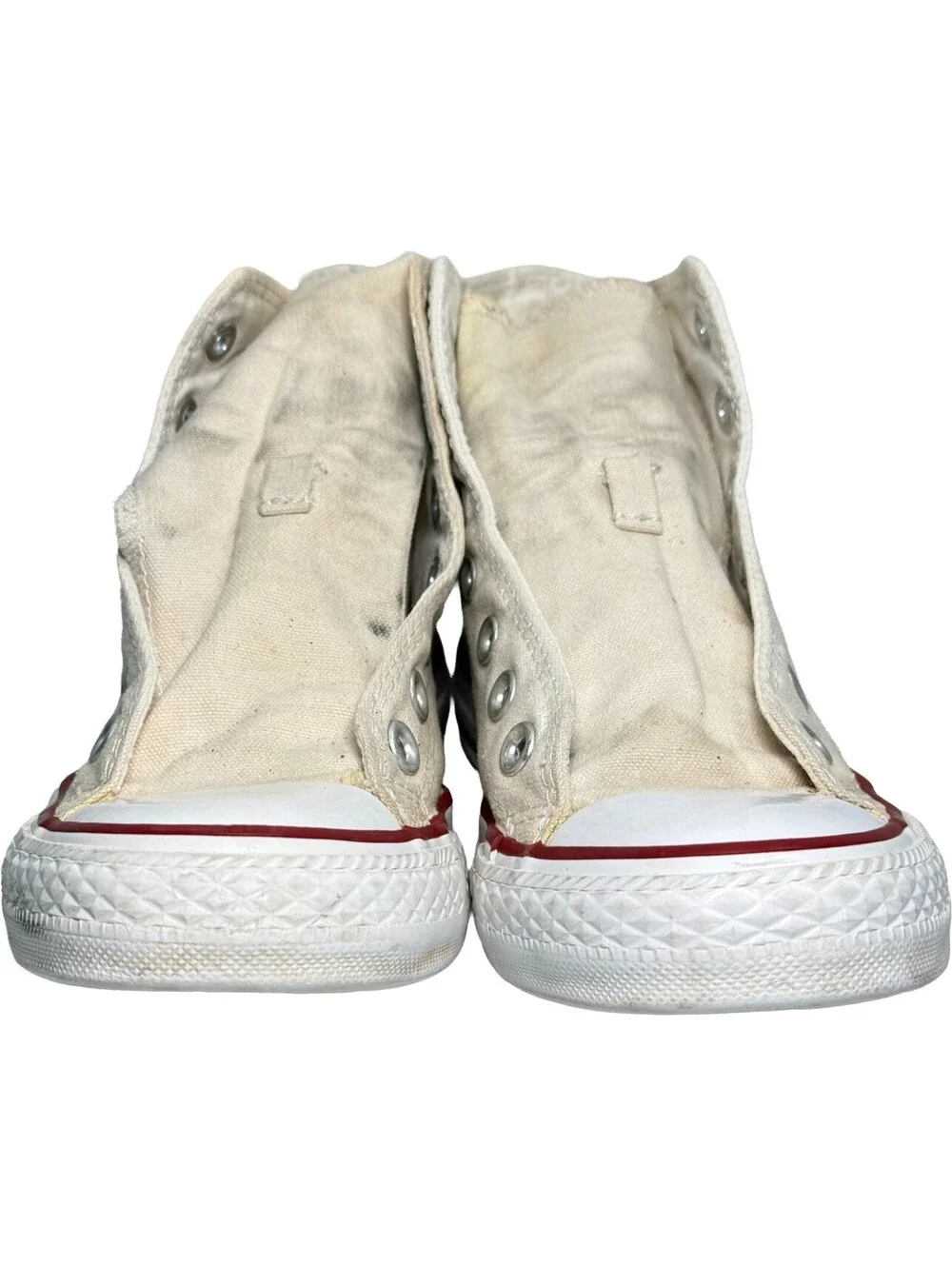 Chuck Taylor Converse All Star White Hi Top Unisex Sneaker M7650 Mens 4 Womens 6